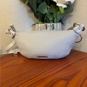Rebecca Minkoff Light Gray Crossbody Bag